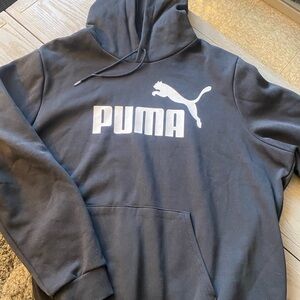 Puma Men's Black Hoodie